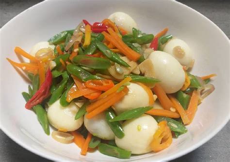 Resep Oseng Buncis Telur Puyuh